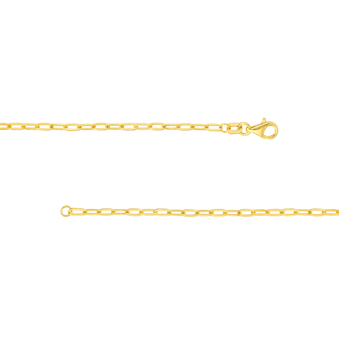 2.1mm Paper Clip Chain