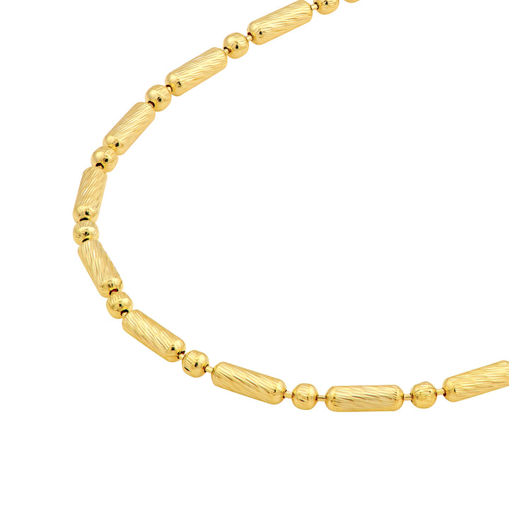 1.50mm D/C Bead and Long Bar Chain