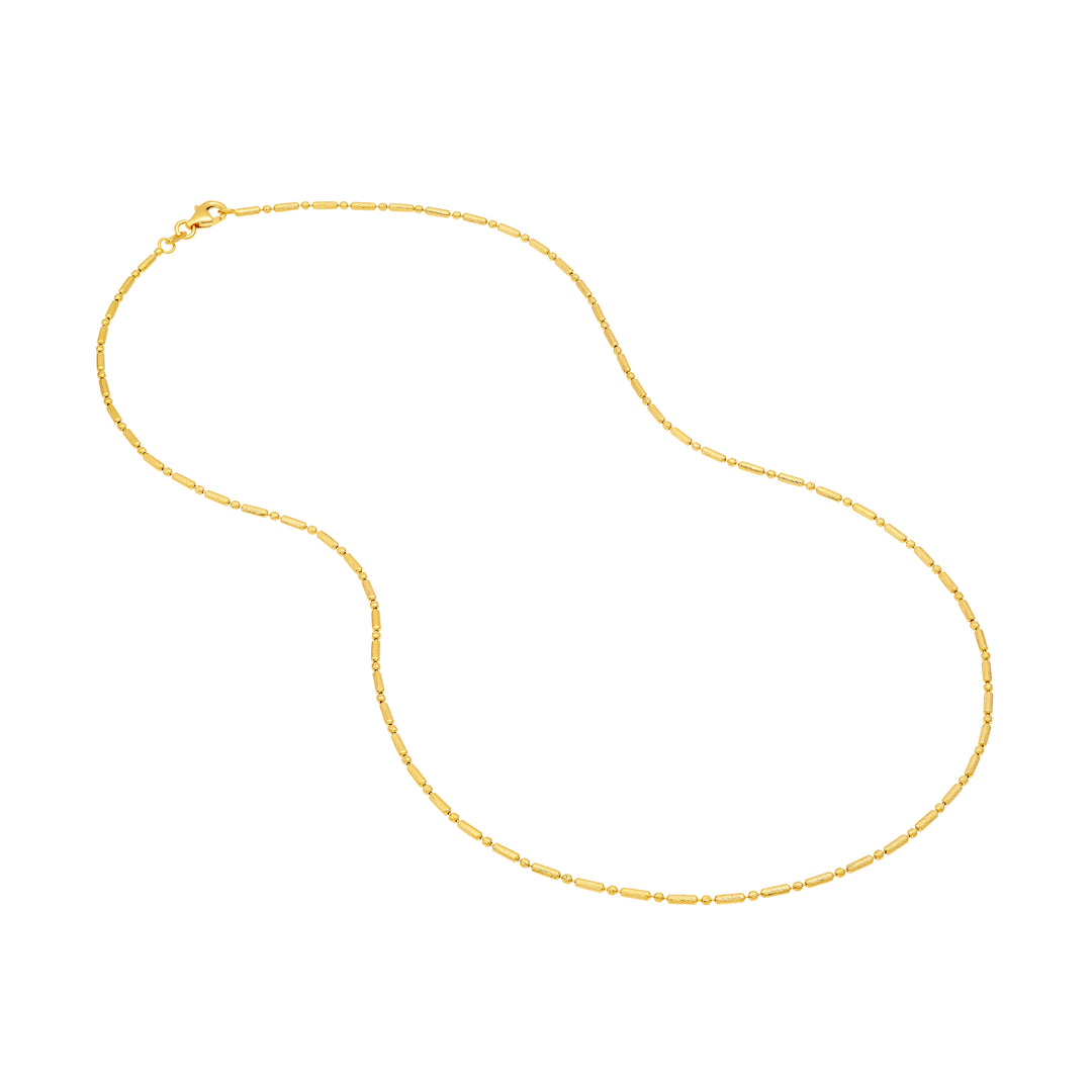 1.50mm D/C Bead and Long Bar Chain