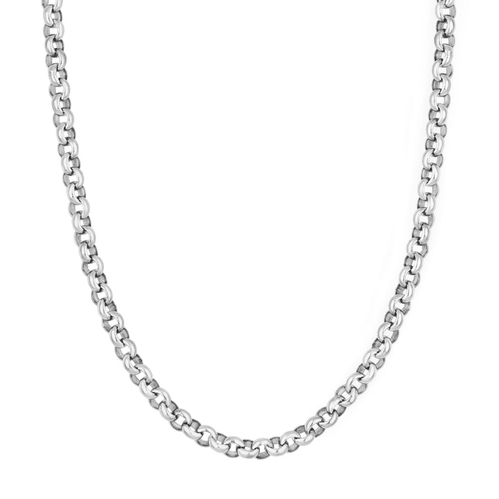 6.50mm Sterling Silver Rolo Chain