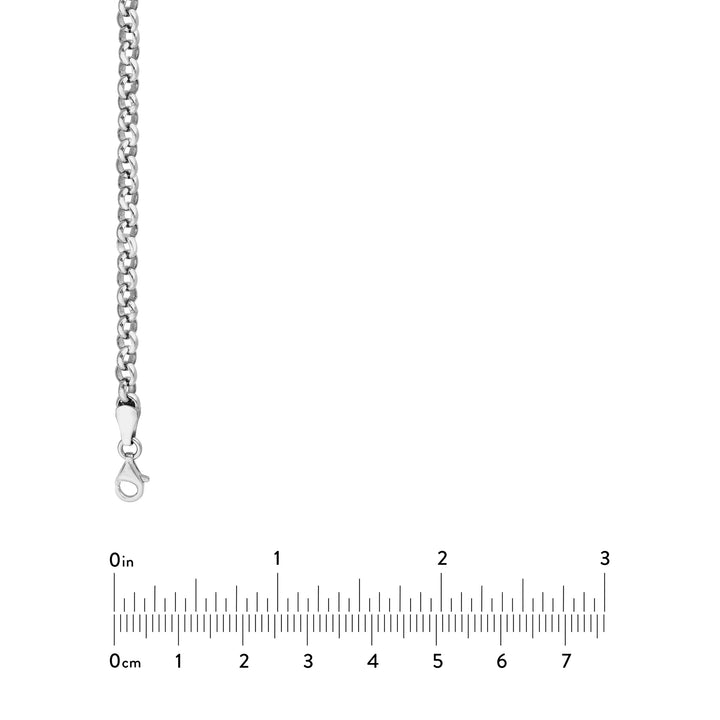 4.20mm Sterling Silver Rolo Chain