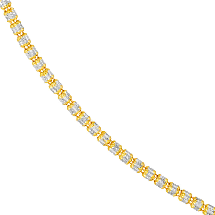 2.40mm Two-Tone Ice Chain [3 Row]