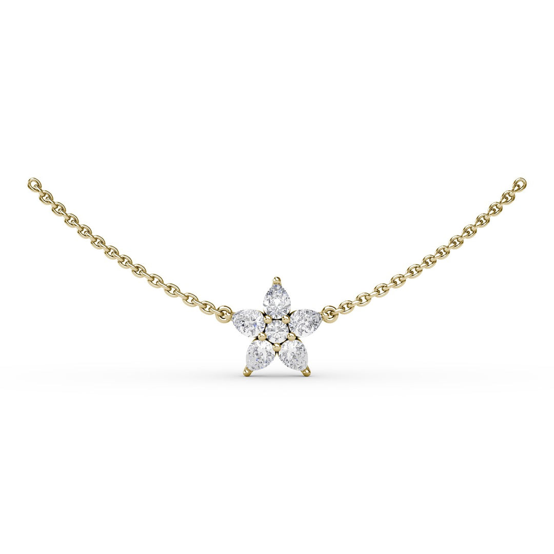 Catalina Diamond Star Necklace