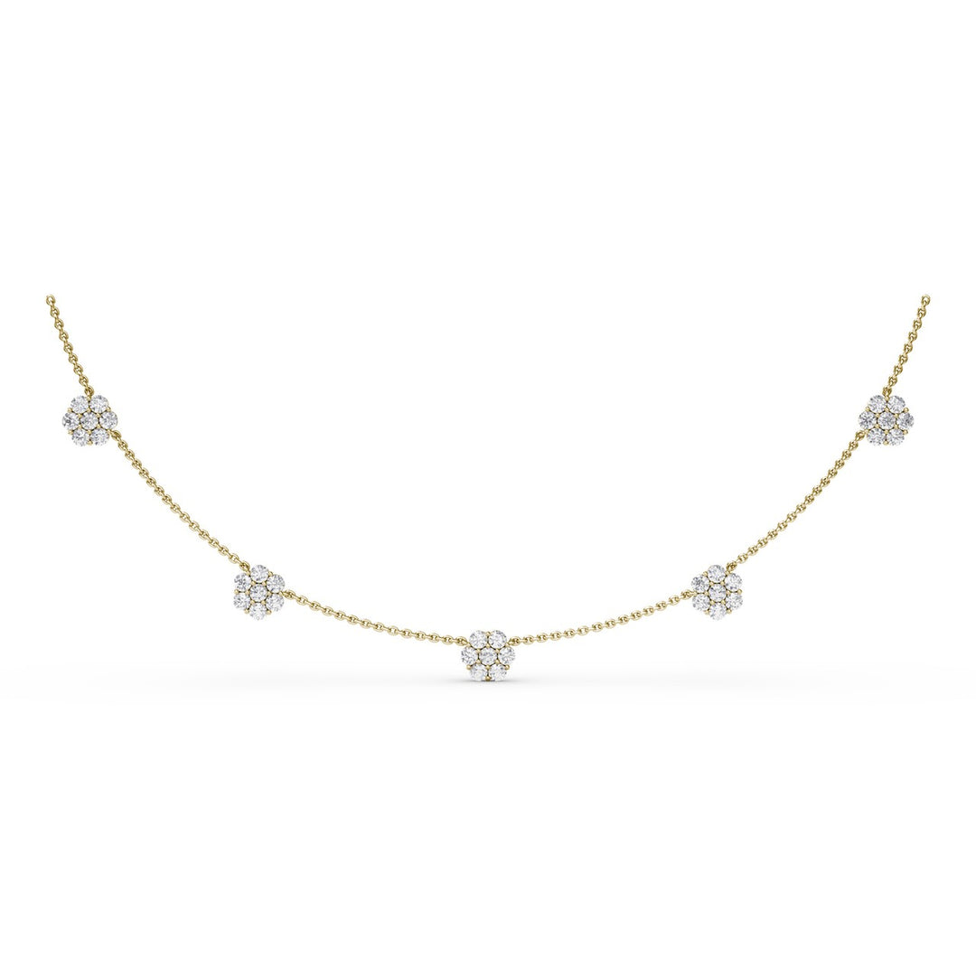 Magnolia Diamond Necklace