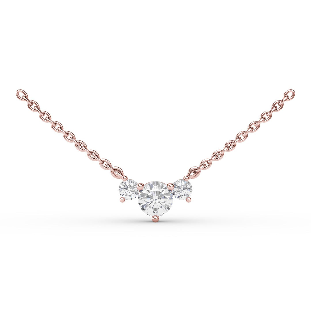 Empire Diamond Necklace