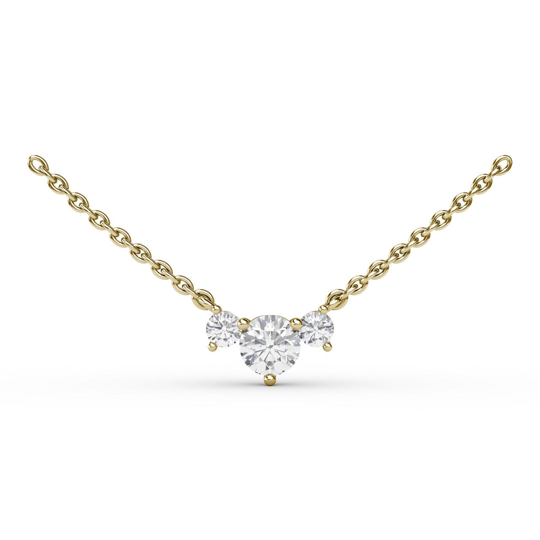 Empire Diamond Necklace