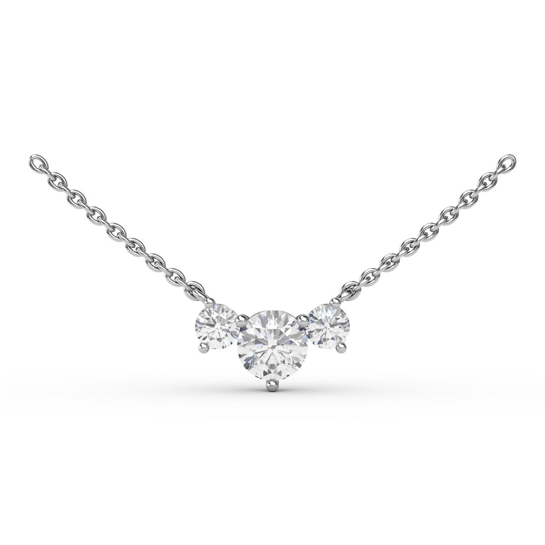 Empire Diamond Necklace