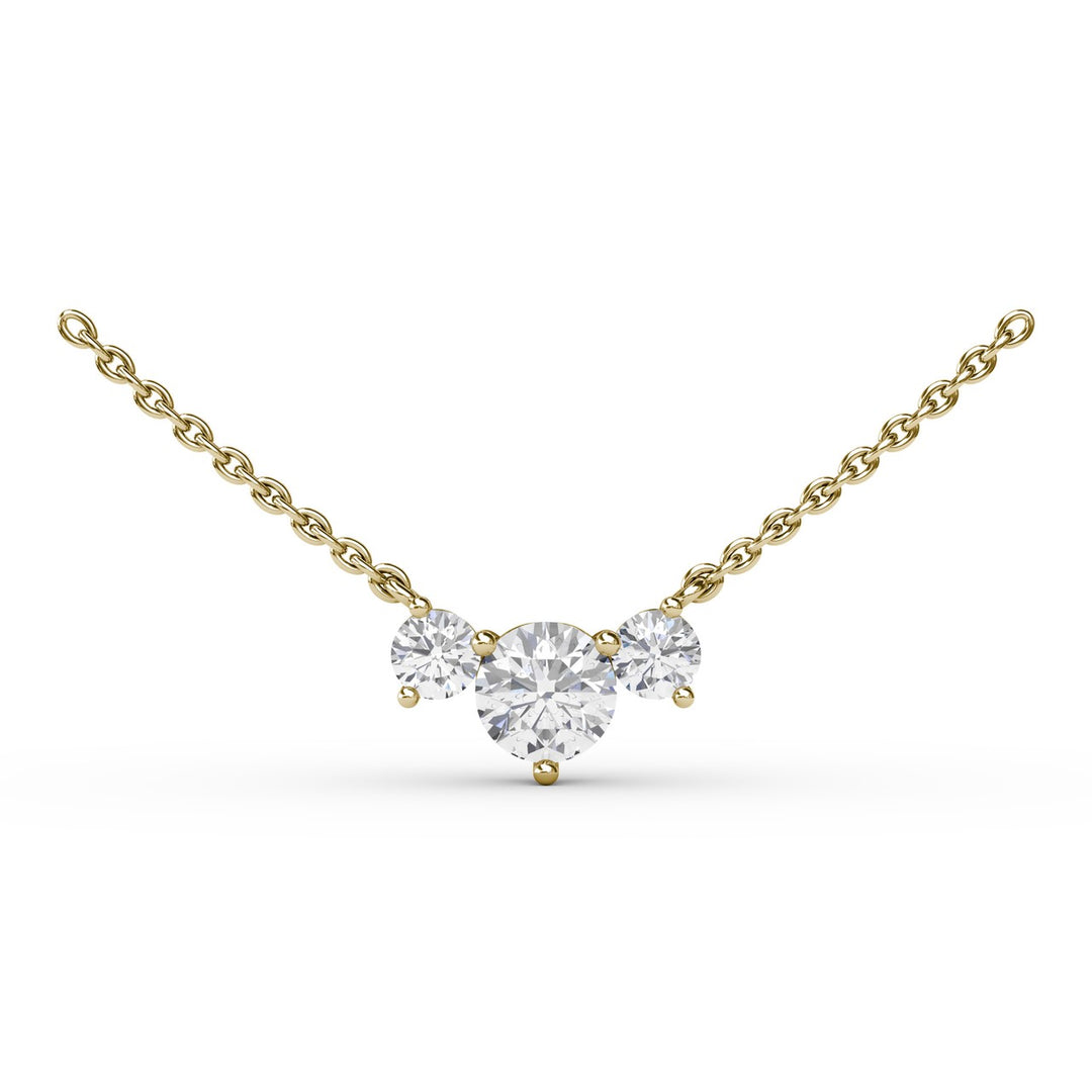 Empire Diamond Necklace