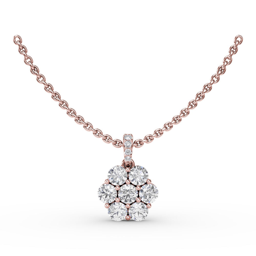 Magnolia Diamond Pendant