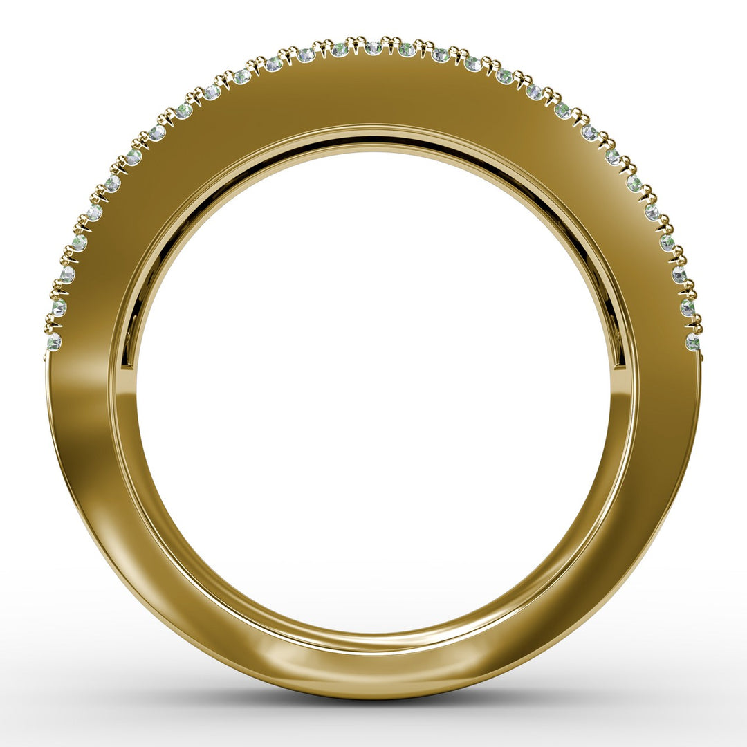 Destined To Be Emerald and Diamond Ring