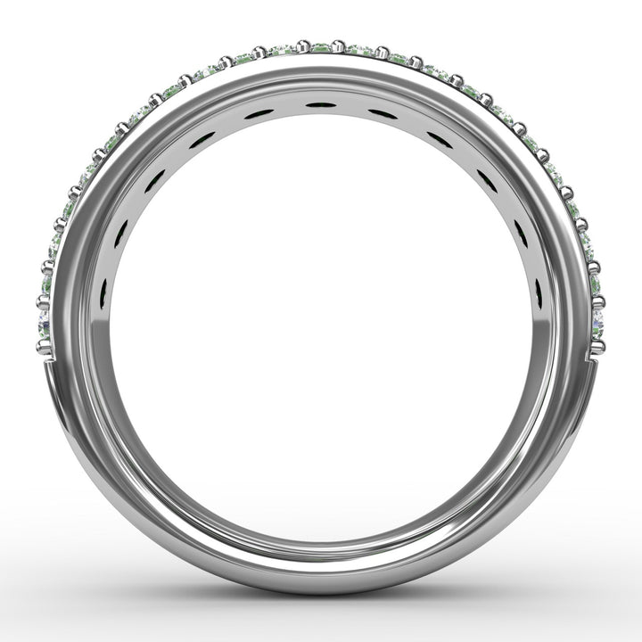No One Like You Emerald and Diamond Ring