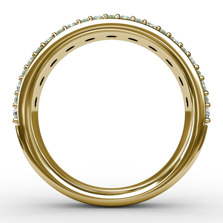 No One Like You Emerald and Diamond Ring