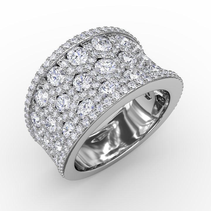 Motif Diamond Ring