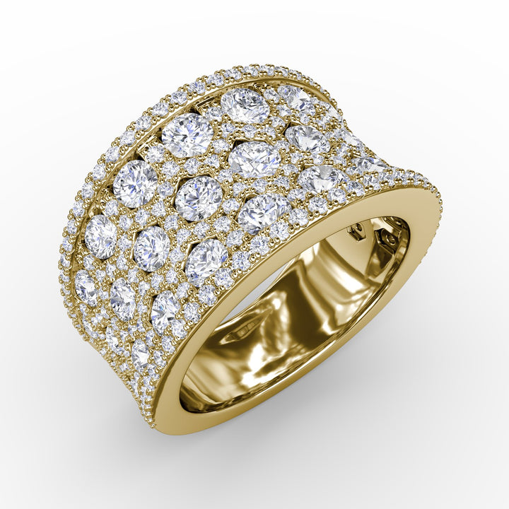 Motif Diamond Ring