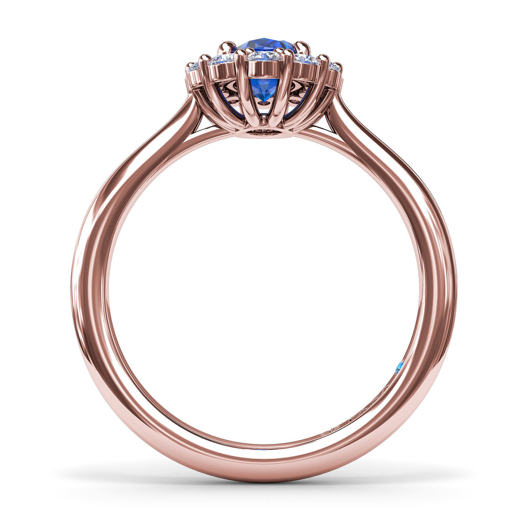 Dazzling Sapphire and Diamond Ring
