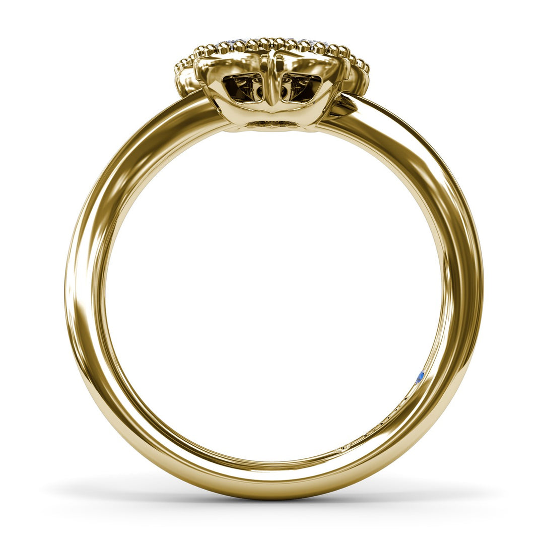 Magnolia Wave Diamond Ring