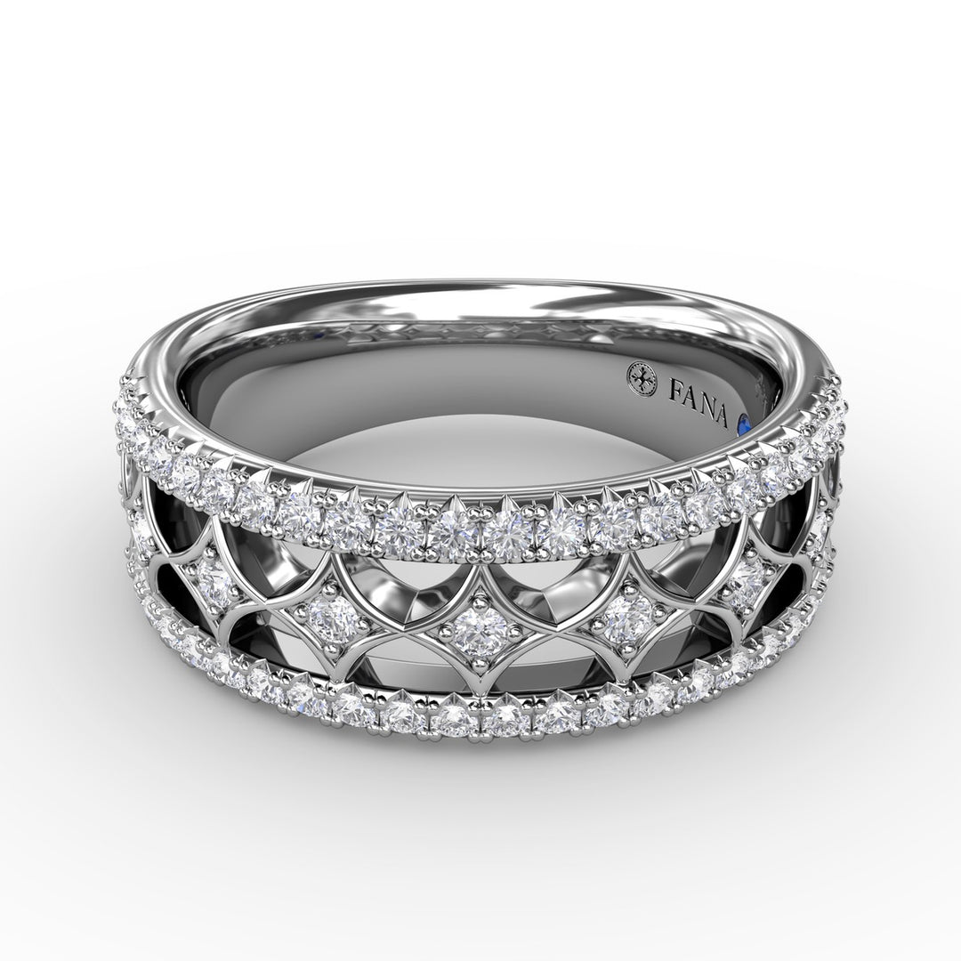 Vintage Diamond Band
