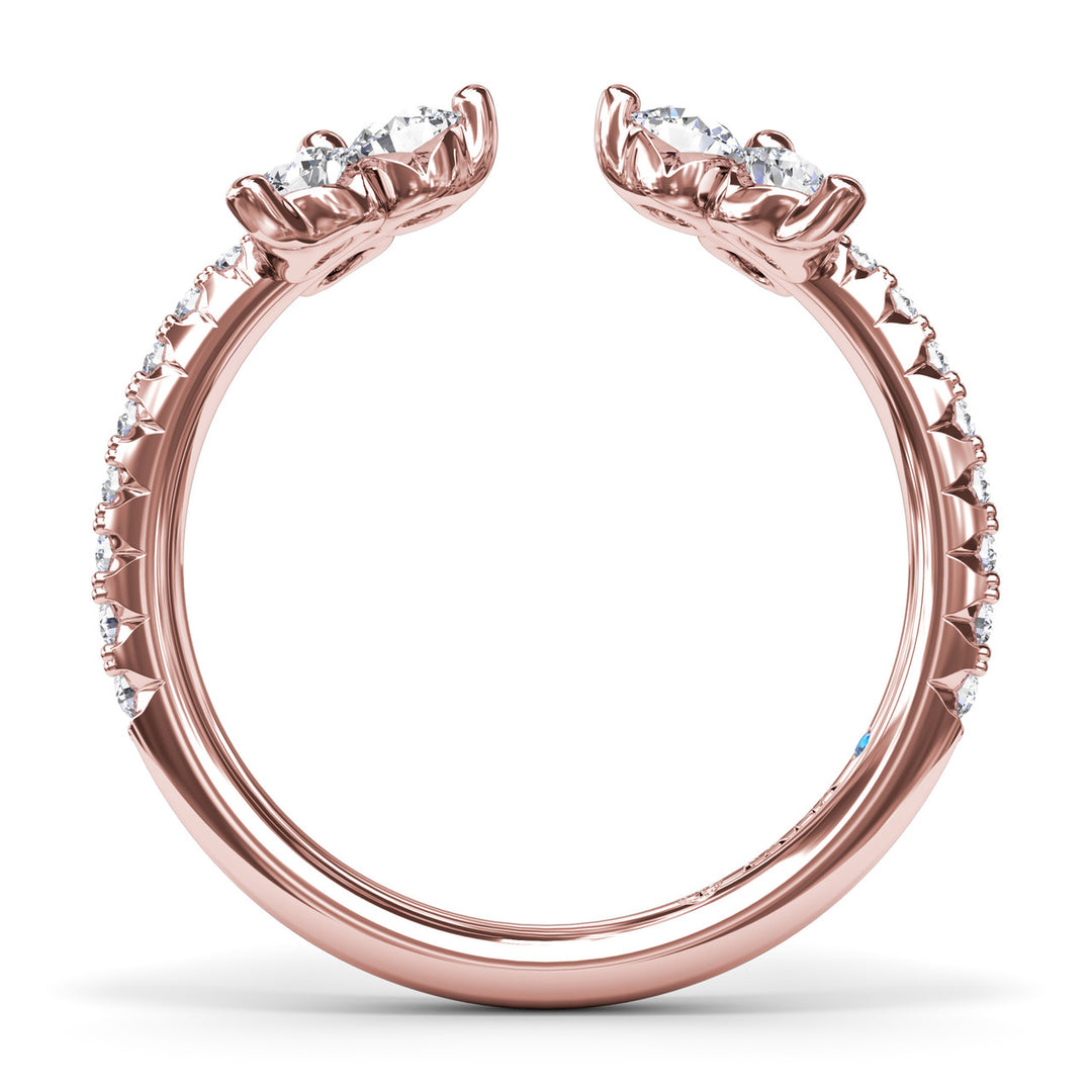 Empire Diamond Wrap Ring