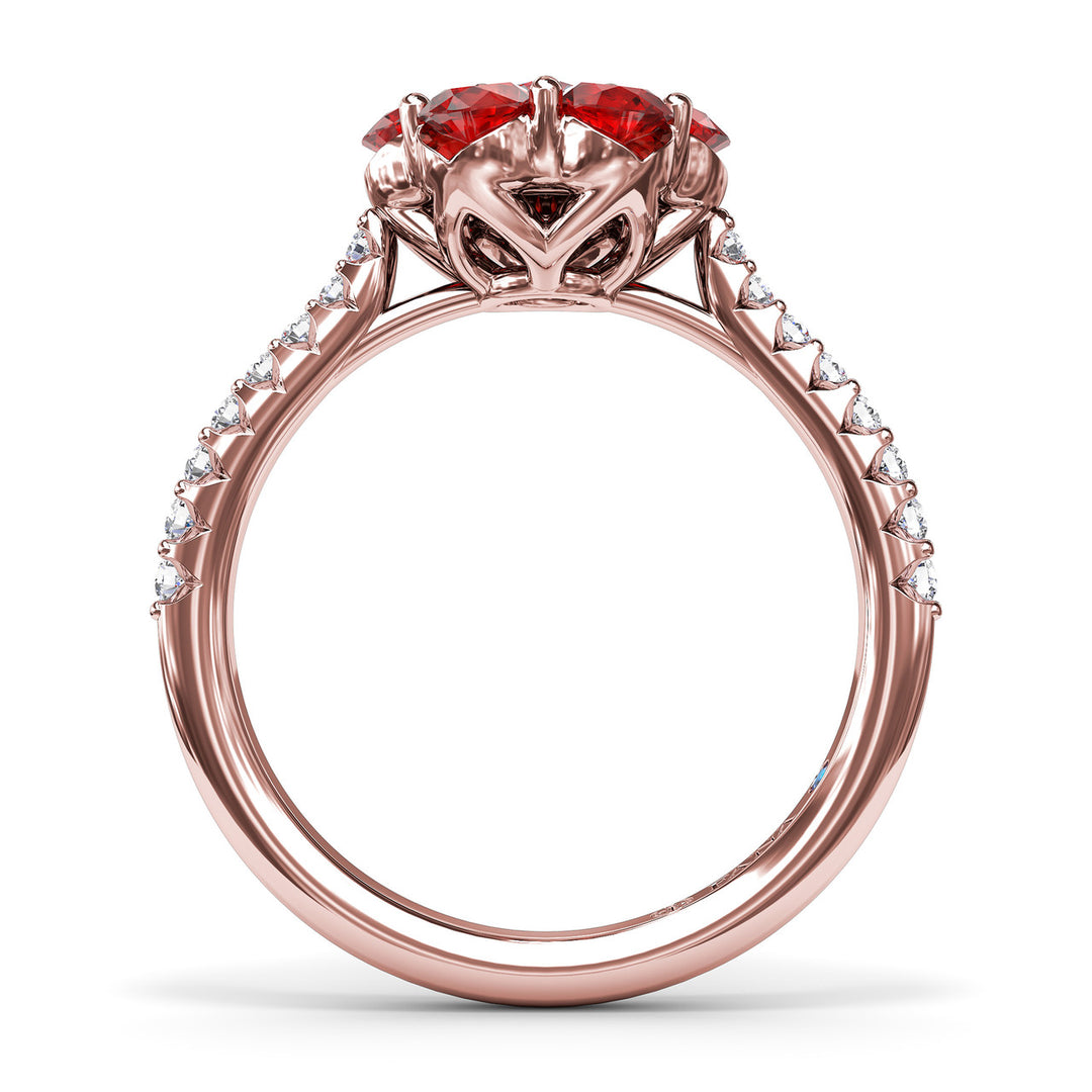 Magnolia Rudy And Diamond Ring