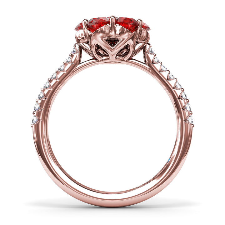 Magnolia Rudy And Diamond Ring