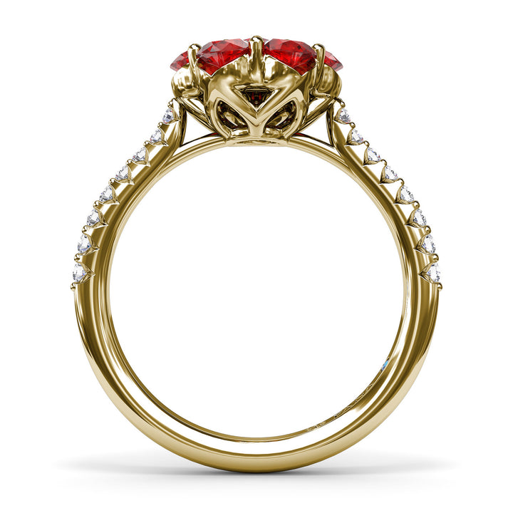 Magnolia Rudy And Diamond Ring