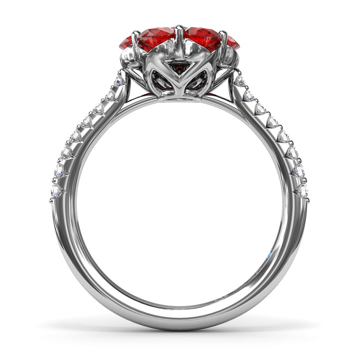 Magnolia Rudy And Diamond Ring