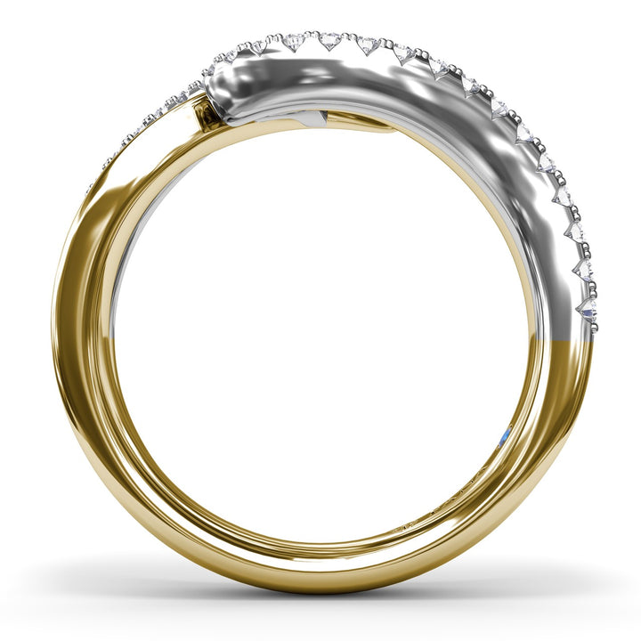 Sylk Intertwined Ring