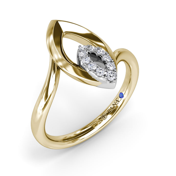 Marquise-Shaped Lynq Ring