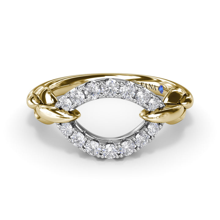 Open Marquise-Shaped Lynq Ring