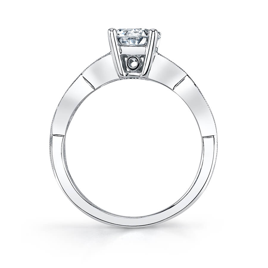 Bernadette - Round Solitaire Engagement Ring