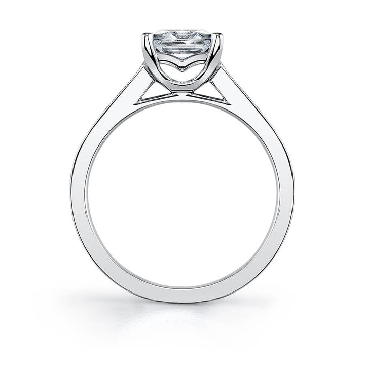 Felicia - Solitaire Princess Cut Engagement Ring