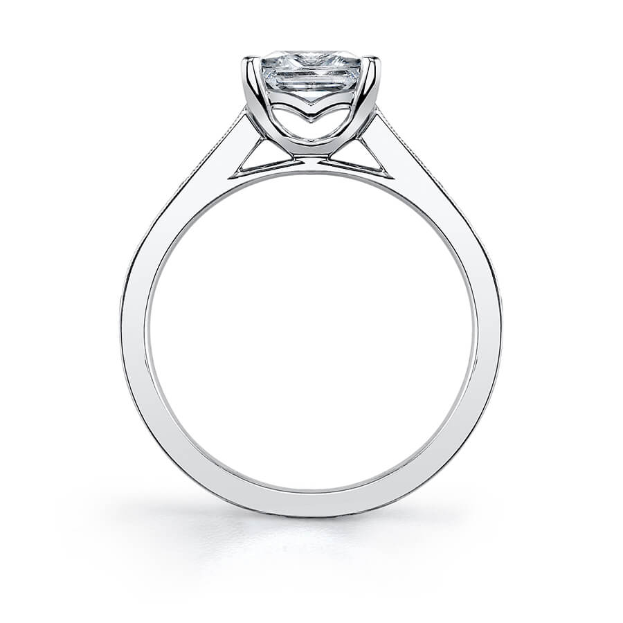Felicia - Solitaire Princess Cut Engagement Ring