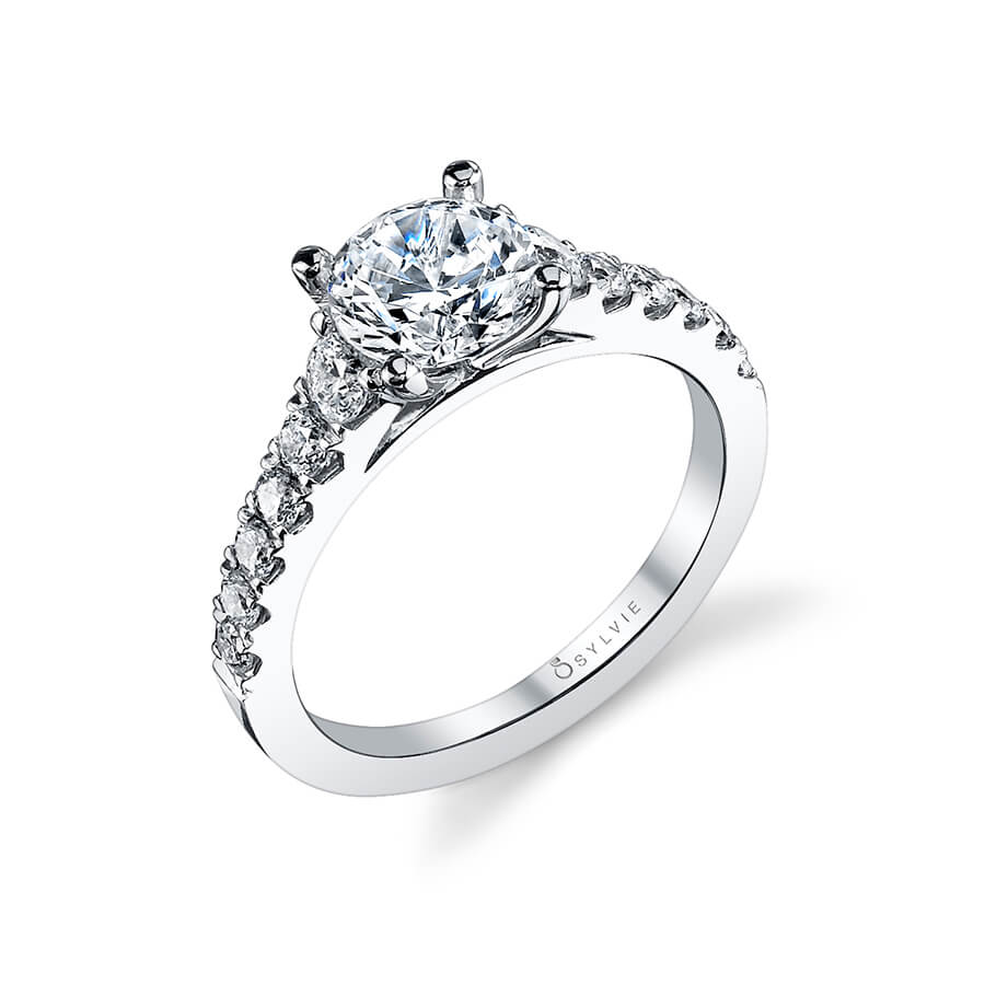 Luna - Classic Solitaire Diamond Engagement Ring