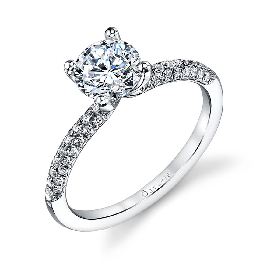 Daphne - Round Solitaire Engagement Ring