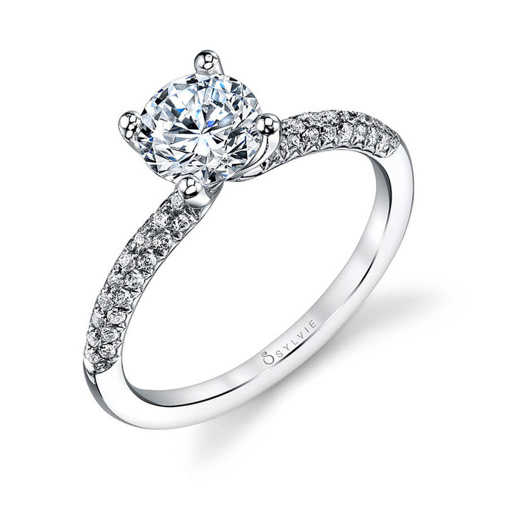 Daphne - Round Solitaire Engagement Ring