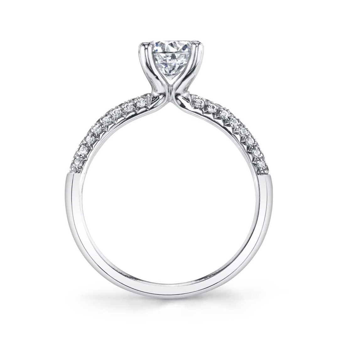Daphne - Round Solitaire Engagement Ring