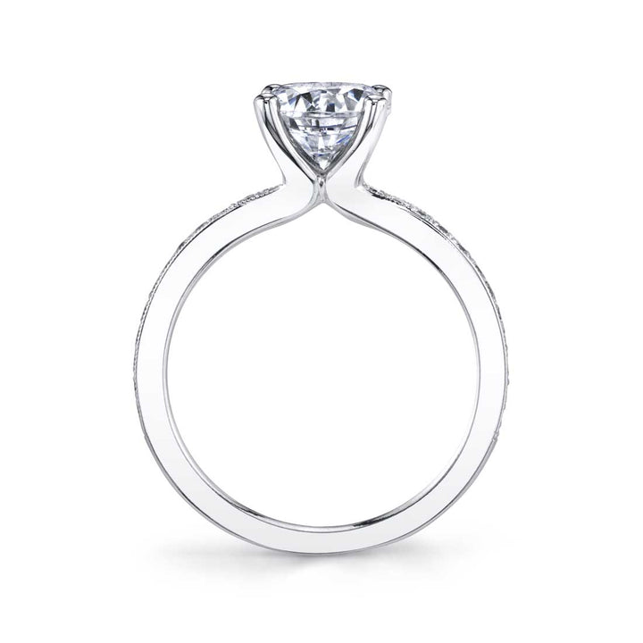 Amelie - Round Solitaire Engagement Ring