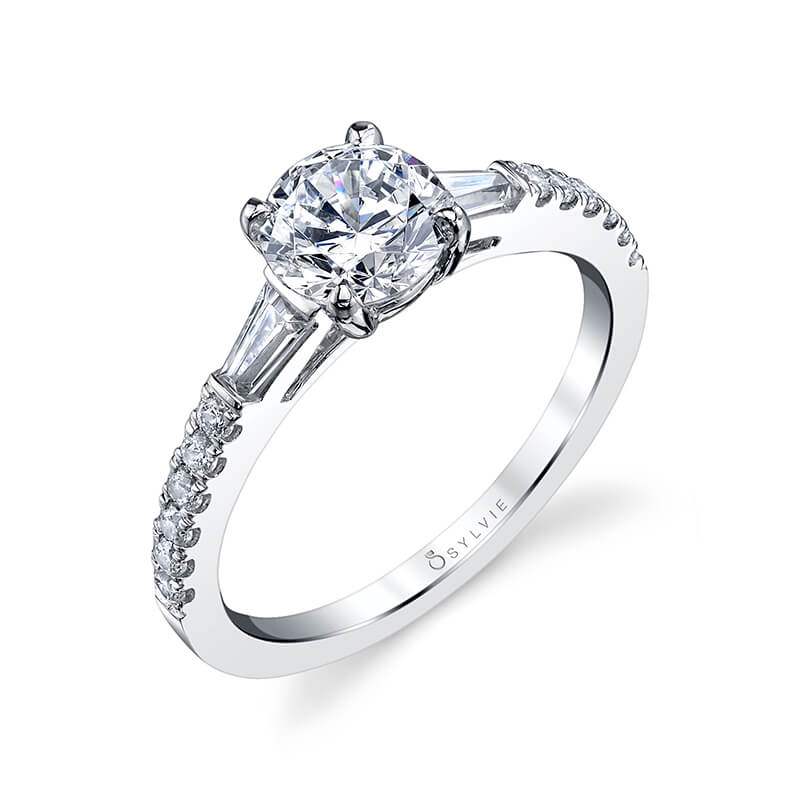 Leigh Ann - Modern Solitaire Engagement Ring