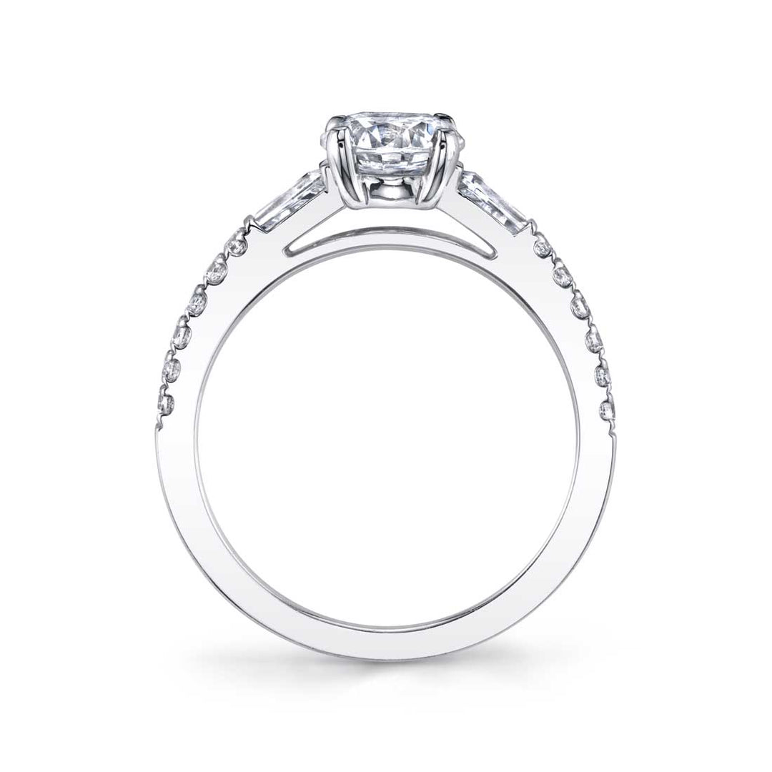 Leigh Ann - Modern Solitaire Engagement Ring