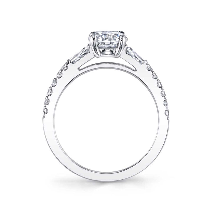 Leigh Ann - Modern Solitaire Engagement Ring