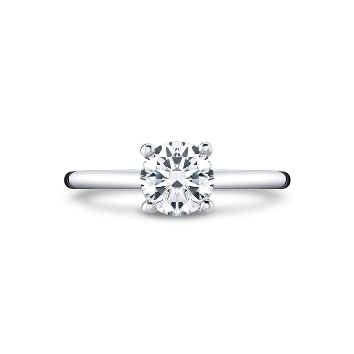 Round Cut Solitaire Engagement Ring - Amelia