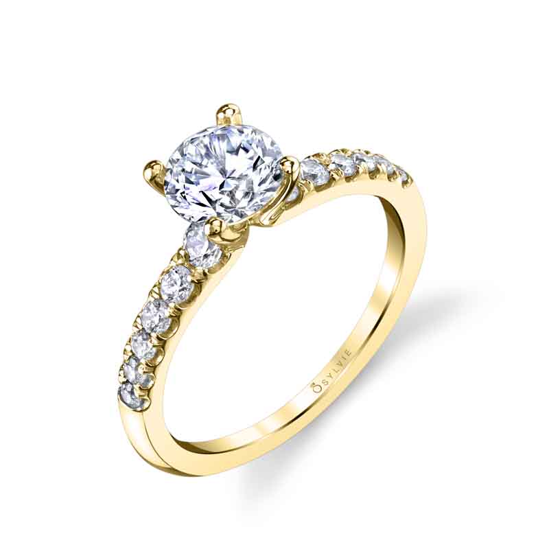 Celine - Classic Solitaire Engagement Ring