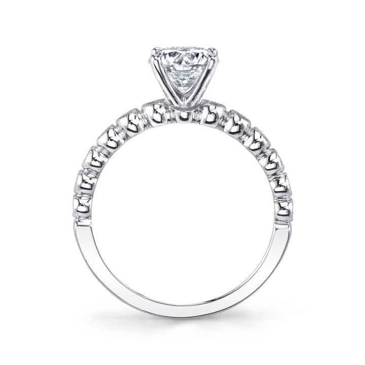 Davet - Round Solitaire Engagement Ring