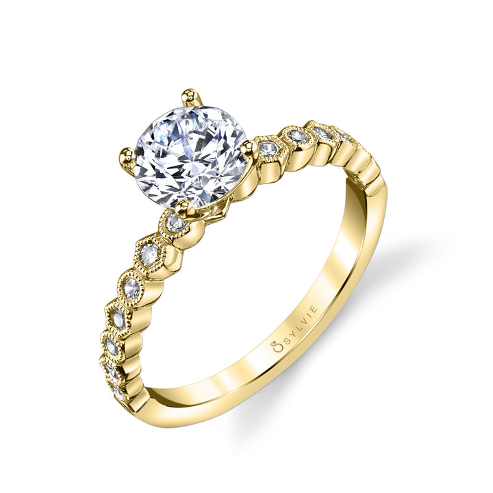 Lovell - Round Solitaire Engagement Ring