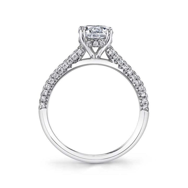 Elienor - Micro Pave Solitaire Engagement Ring