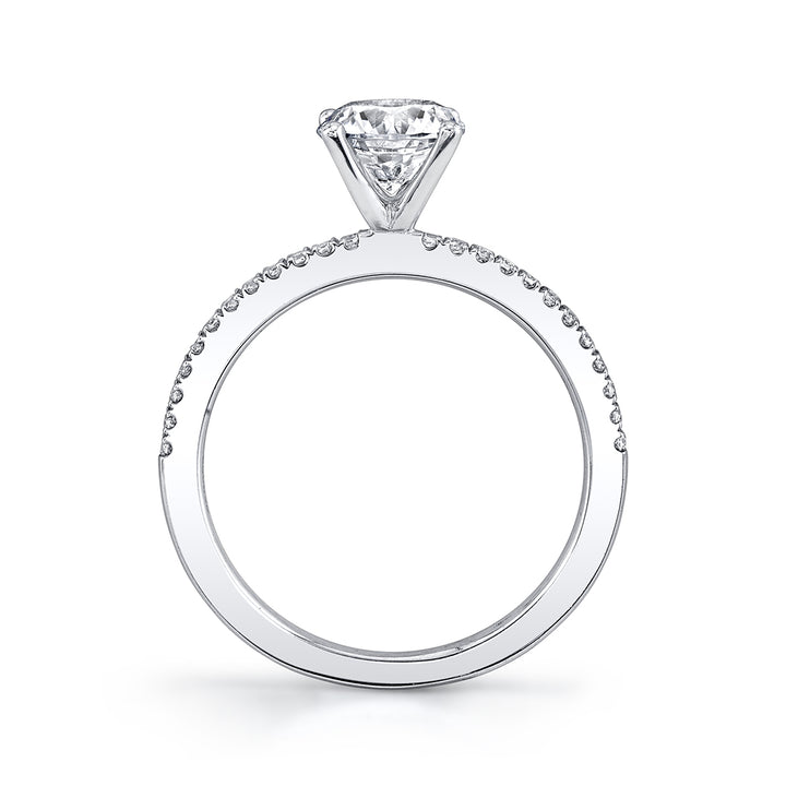 Round Solitaire Engagement Ring