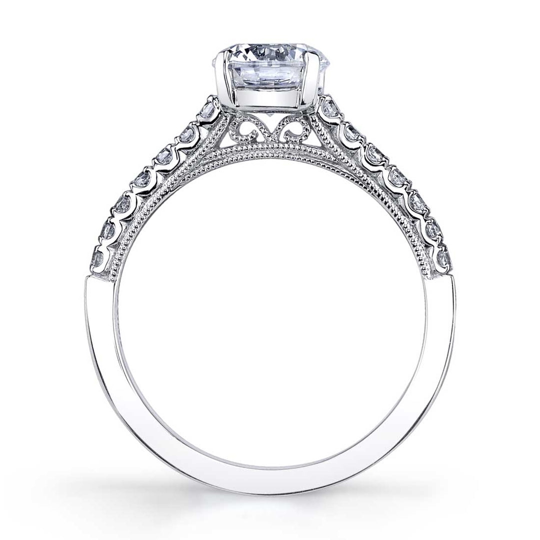 Round Cut Classic Solitaire Engagement Ring - Clara