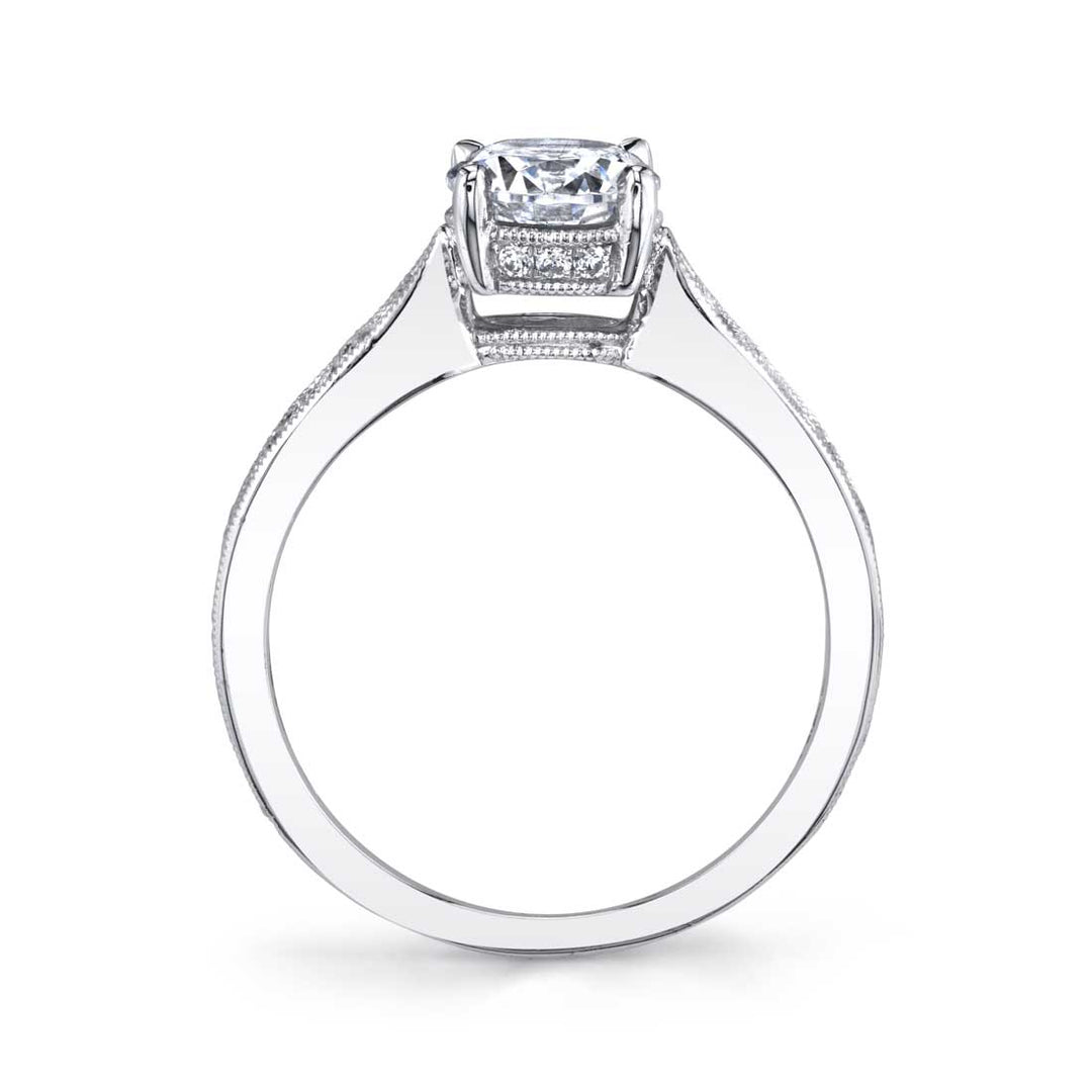 Venisa - Unique Solitaire Engagement Ring