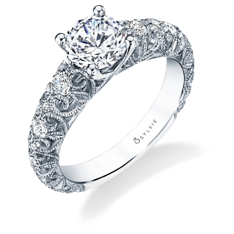 Round Solitaire Engagement Ring