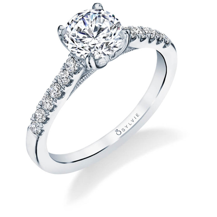 Ameline - Classic Solitaire Engagement Ring